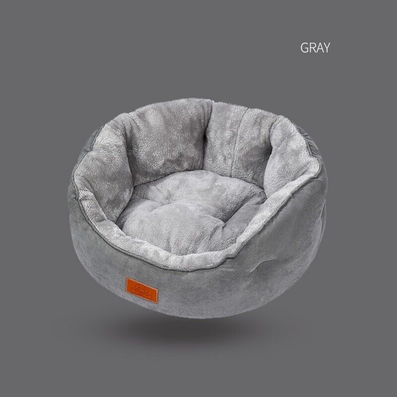 Dog Bed Cat Beds Soft Washable Fleece Puppy Cushion Warm Pet Basket Dog Bed